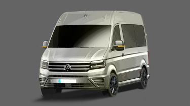 2024 Volkswagen Crafter - front