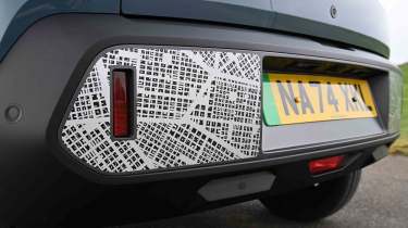 Dacia Spring - rear bumper detail
