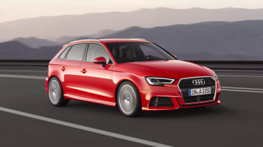 Audi A3 facelift - hatchback front tracking