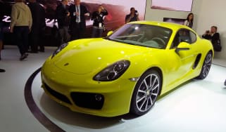 Porsche Cayman S front