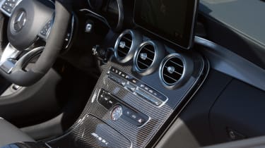 Mercedes C 63 AMG S Cabriolet 2016 - interior detail