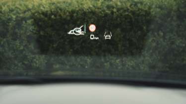 New Audi A3 TFSIe plug-in hybrid - heads-up display 