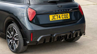 MINI John Cooper Works hatchback - rear detail