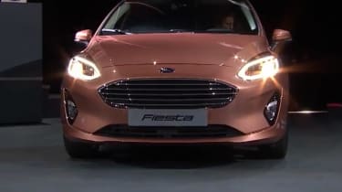 New 2017 Ford Fiesta Titanium - reveal full front