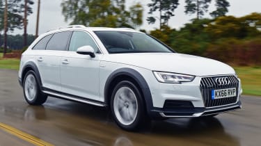 Audi A4 Allroad UK 2016 - front tracking