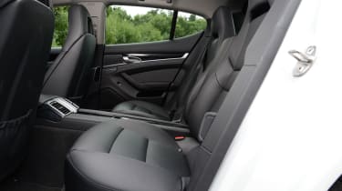 Porsche Panamera Diesel back seats