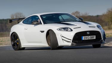 Jaguar XKR-S GT coupe action