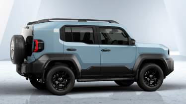 Toyota Land Cruiser FJ - rear blue
