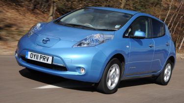 Nissan Leaf front tracking