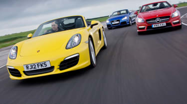 Porsche Boxster S vs rivals