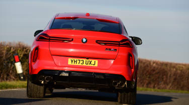 BMW X6 M Competition - rear cornering 