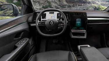 Renault Megane E-Tech Electric SUV - dash