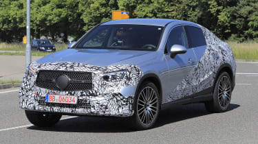 2023 Mercedes GLC test car - front