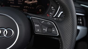 Audi A5 - steering wheel detail