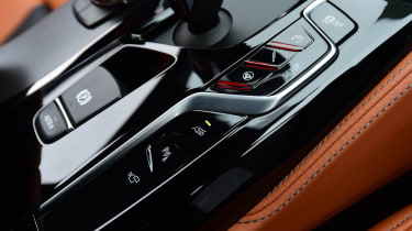 BMW M5 centre console