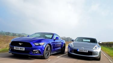 Ford Mustang vs Nissan 370Z - head-to-head