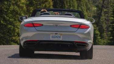 Bentley Continental GTC Azure - rear action
