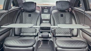 Brabus 850 - rear seats with traytables