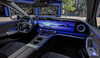 New Mercedes C-Class EV - interior