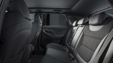 Hyundai i30 N-Line facelift - rear seats