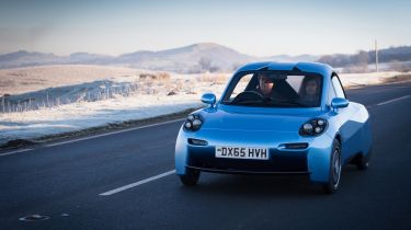 Riversimple Rasa - front three quarters