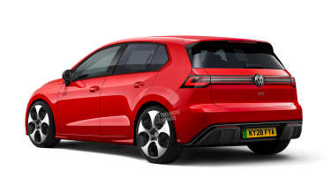 Electric VW Golf GTI - rear