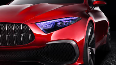 Mercedes Concept A Sedan - front detail