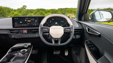 Kia EV6 prototype - dashboard