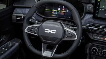Dacia Sandero facelift - steering wheel