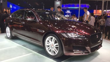 Jaguar XF long wheelbase - Beijing Show - side