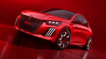 Peugeot E-208 GTi - front