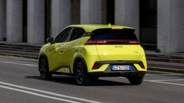 BYD Dolphin Surf - rear tracking