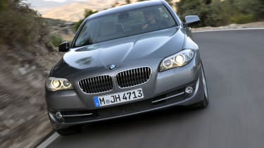 BMW 520d Efficient Dynamics front tracking