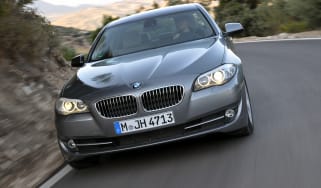 BMW 520d Efficient Dynamics front tracking