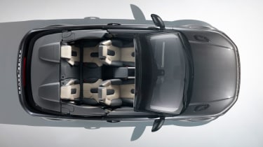 Range Rover Evoque Convertible top down