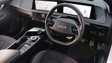 Kia EV6 GT vs Ford Mustang Mach E-GT - Kia dashboard