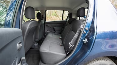 Dacia Sandero - rear seats
