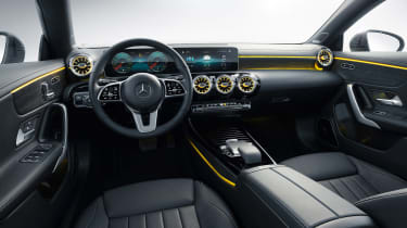 Mercedes CLA Shooting Brake - studio cabin
