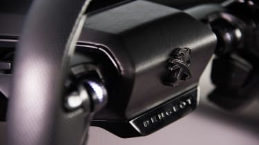 Peugeot Instinct concept - steering wheel detail