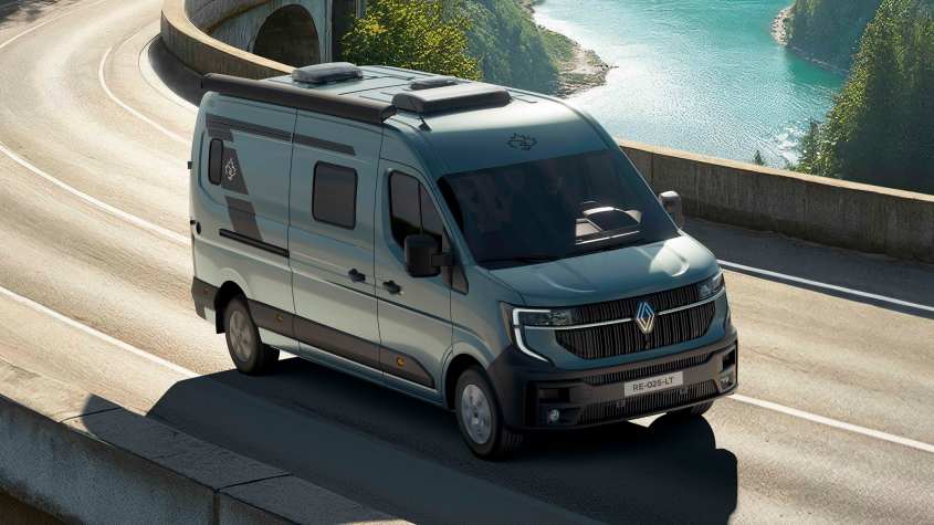 Renault Master Ahorn Camp - фронтовые действия