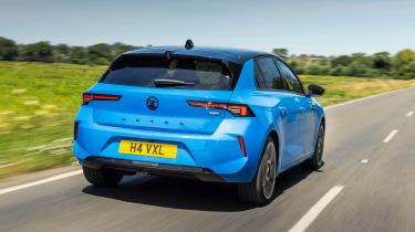 Vauxhall Astra 2026 UK - rear tracking