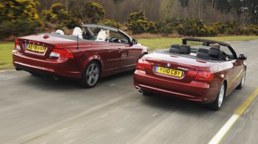 BMW 320d vs. Volvo C70