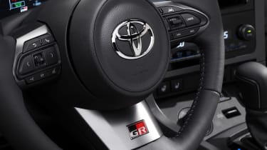 Toyota GR Yaris 2024 - steering wheel detail