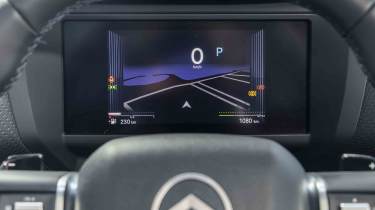 Citroen C4 - digital instrument cluster