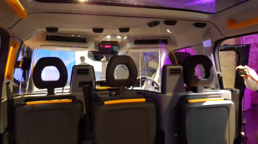 New London Taxi revealed - interior