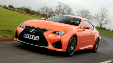 Lexus RC F front