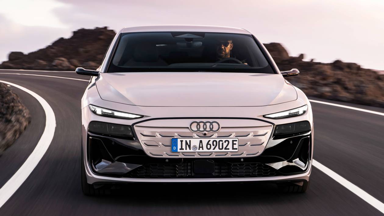 Uuden Audi A6 e-tron sedanin suunnittelu