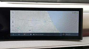 Hyundai Nexo - infotainment screen
