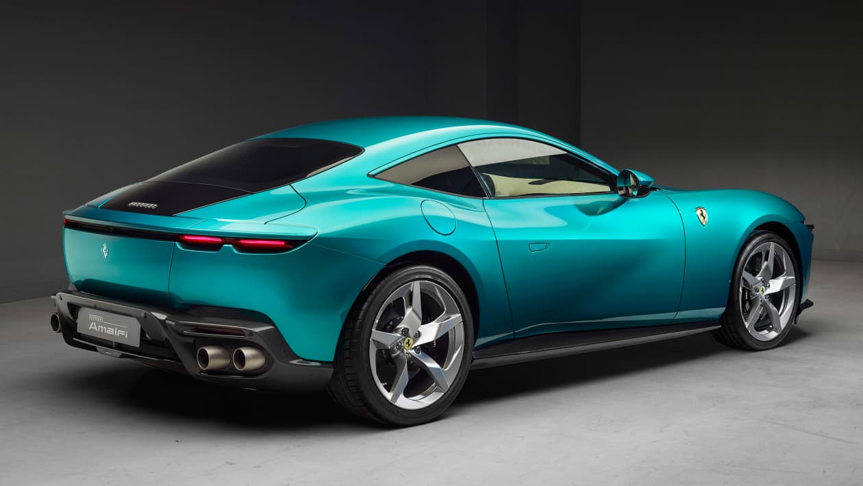 Ferrari Amalfi - сзади