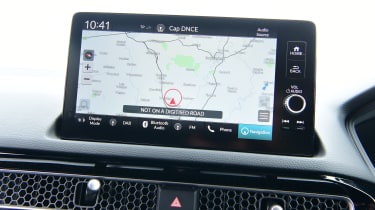Honda Civic - infotainment screen (navigation)